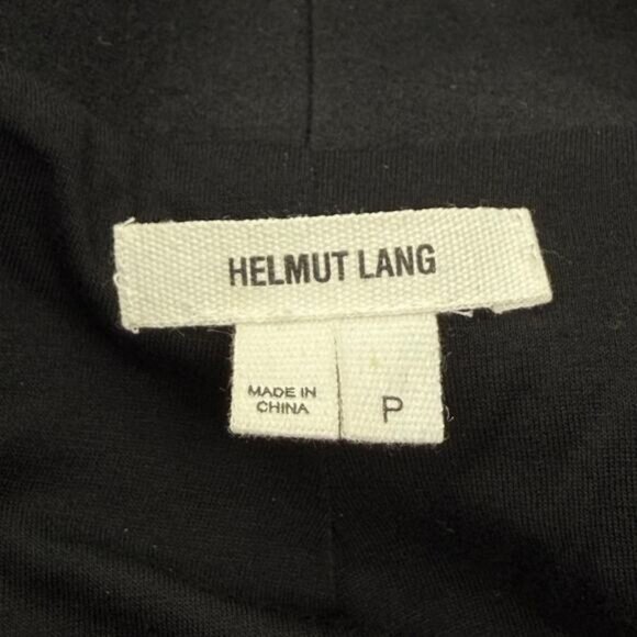 HELMUT LANG 100% Wool Button Blazer Jacket Size Small Black - Picture 3 of 7